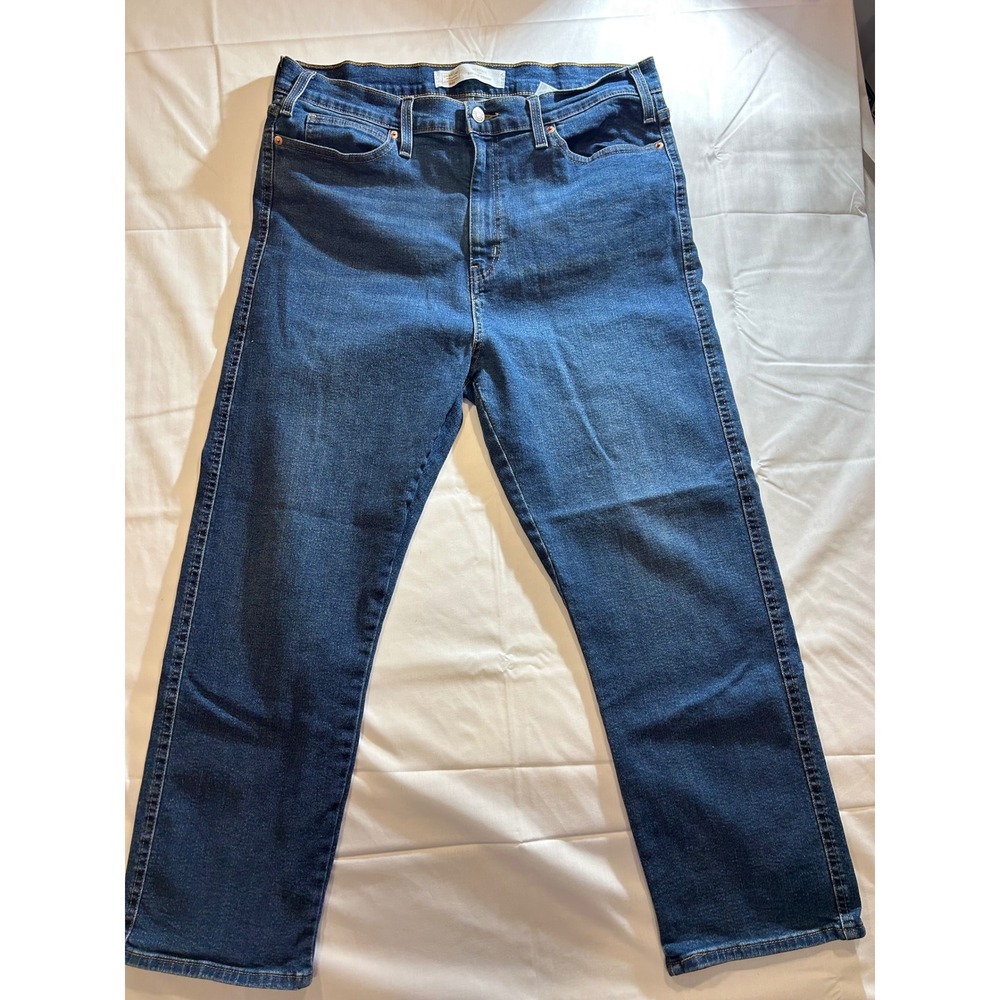 Signature by Levi Strauss Heritage High Rise Straight Jeans Blue Denim 18L